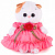 Мягкая игрушка Кошечка Ли-Ли baby в платье с вязаным цветочком Budi Basa LB-013